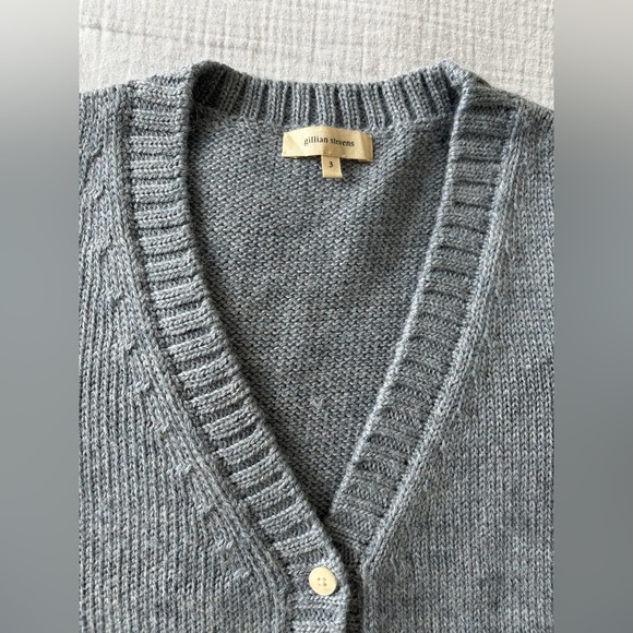 Eleanor Vest in Thistle by Gillian Stevens - Like New - Picture 3 of 15